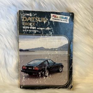 Clymed Datsun 280 Xxl 1979-1981 Shop Manual